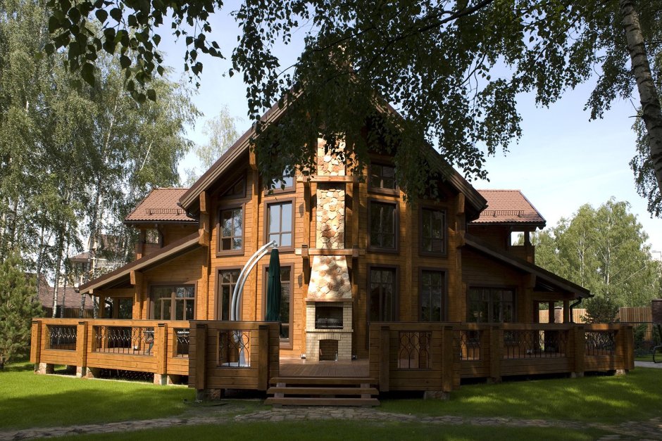Элитные деревянные дома