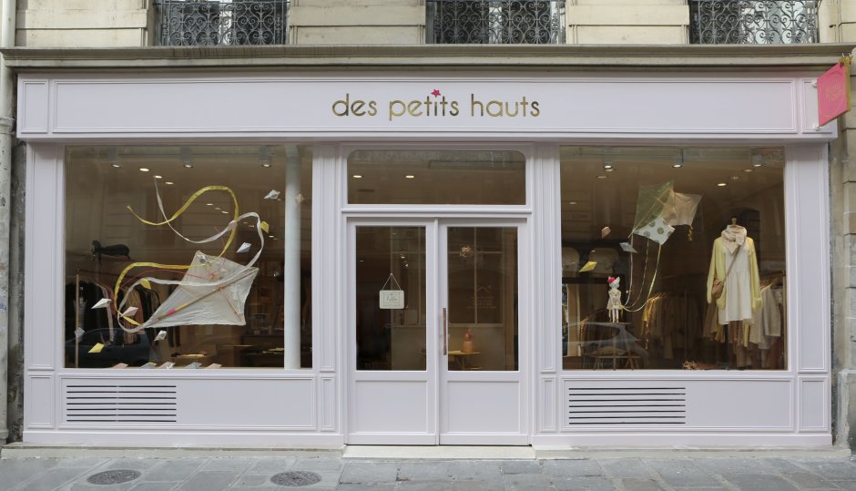 Витрины магазинов в Париже