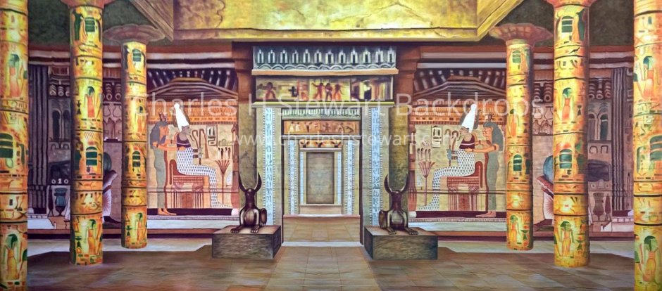 Интерьер в стиле древнего Египта