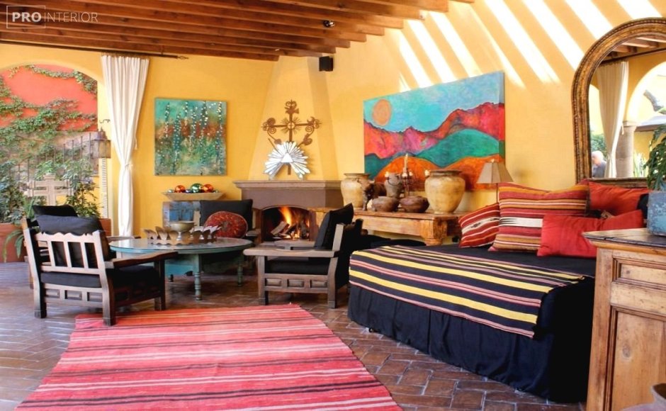 Комната в стиле Мексики