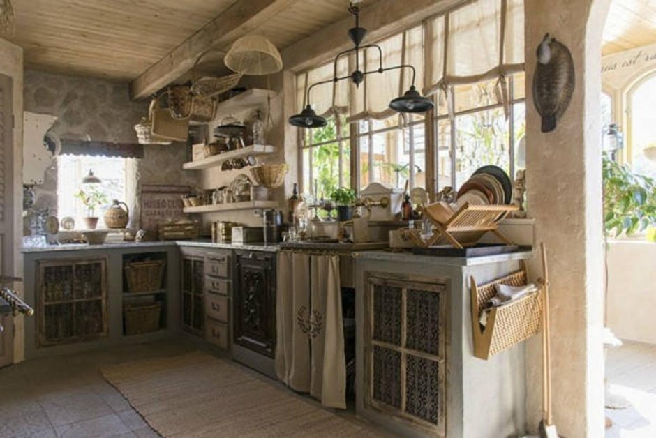 Кухня в стиле Прованс деревня 20 век