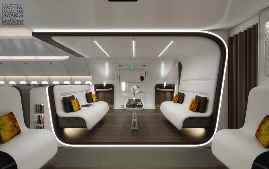 Luxury private Jet Interior 2021