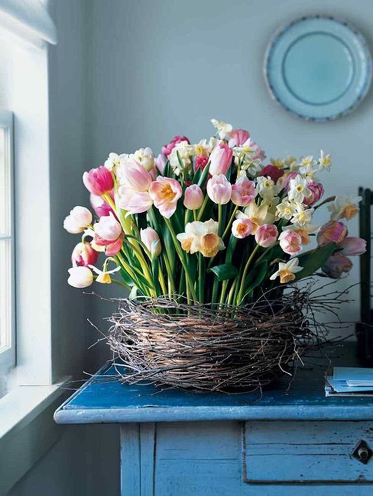 Букеты искусственных цветов для домашнего интерьера (80 фото)