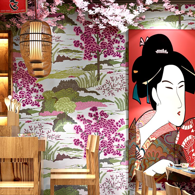 Картины в японском стиле в интерьере