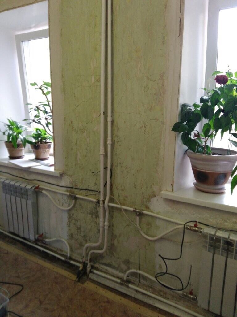 Декор труб отопления в квартире