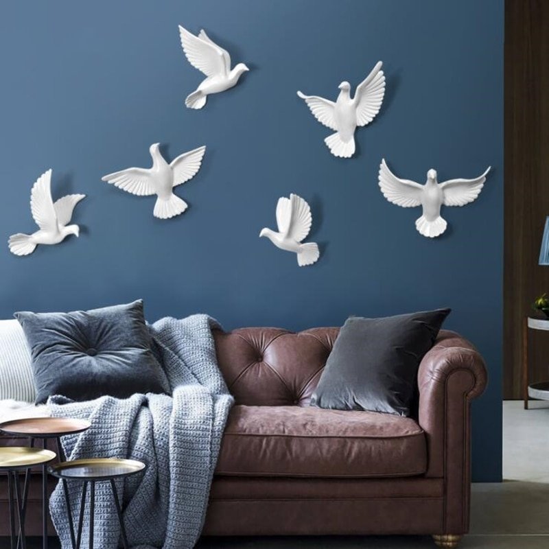 Интерьерные птицы на стену