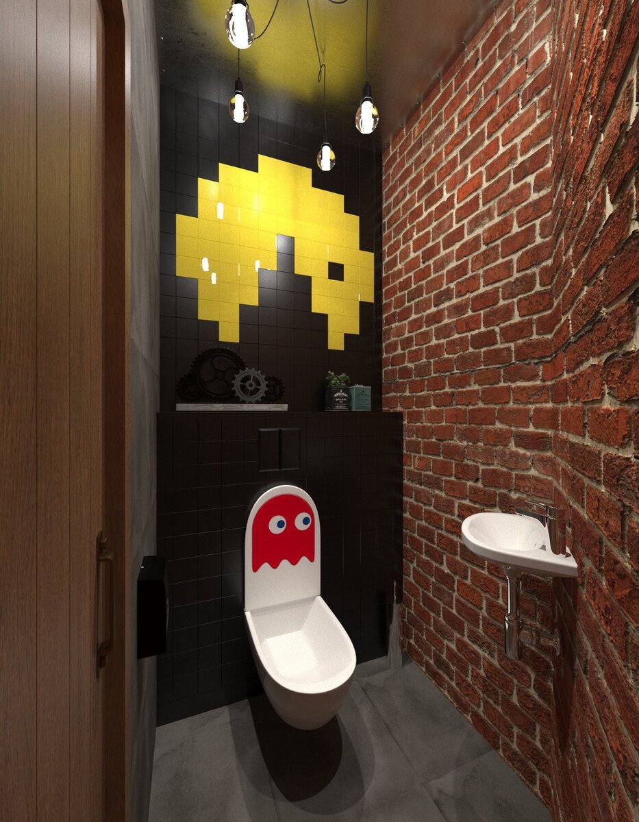 Креативный туалет
