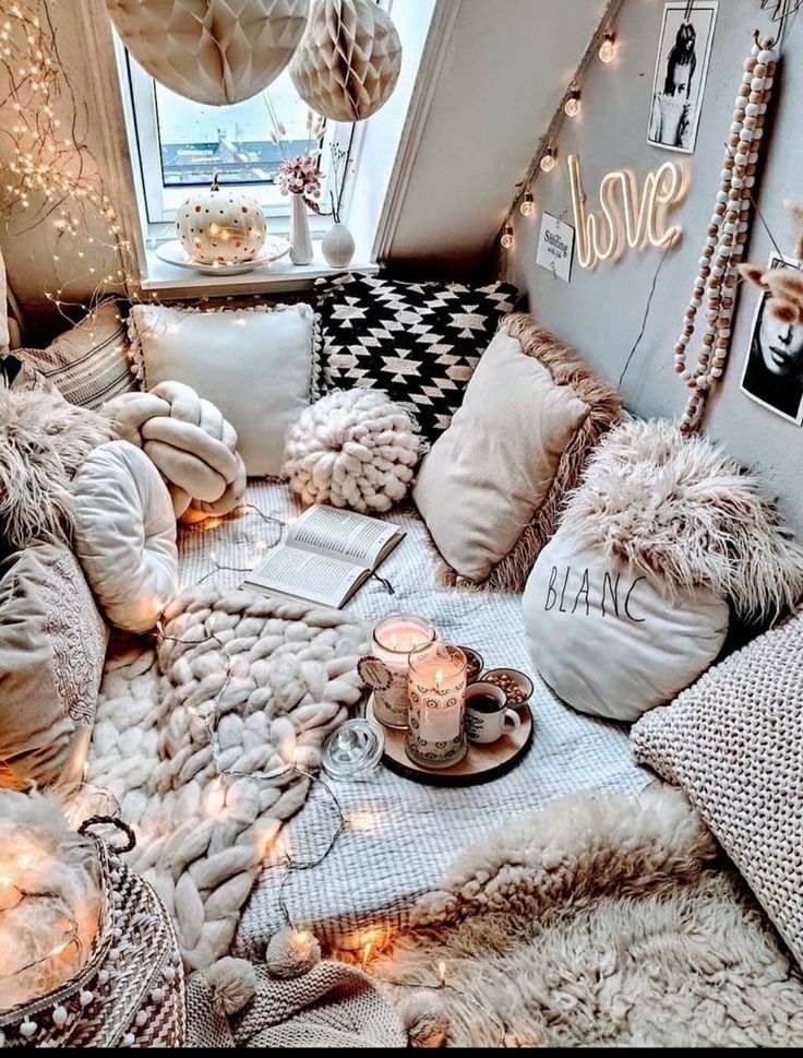 Уютный декор комнаты