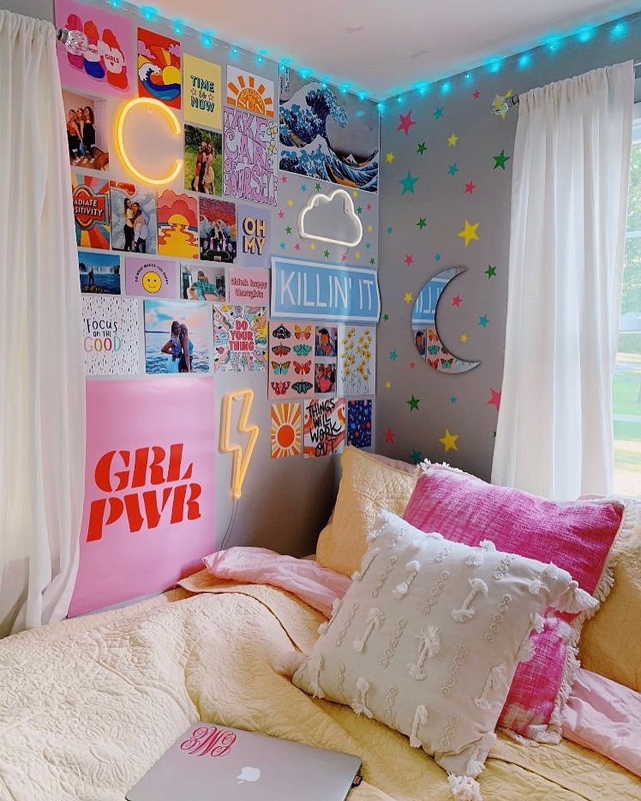 Декор комнаты для девочки