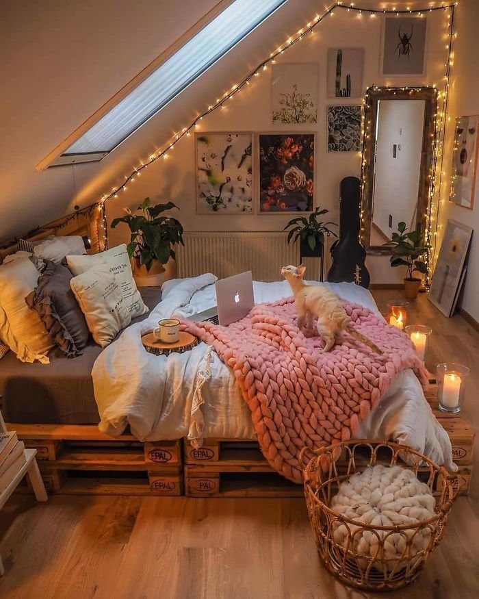 Уютный декор комнаты