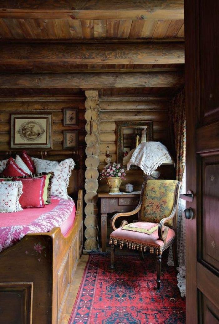 Спальня в Старорусском стиле