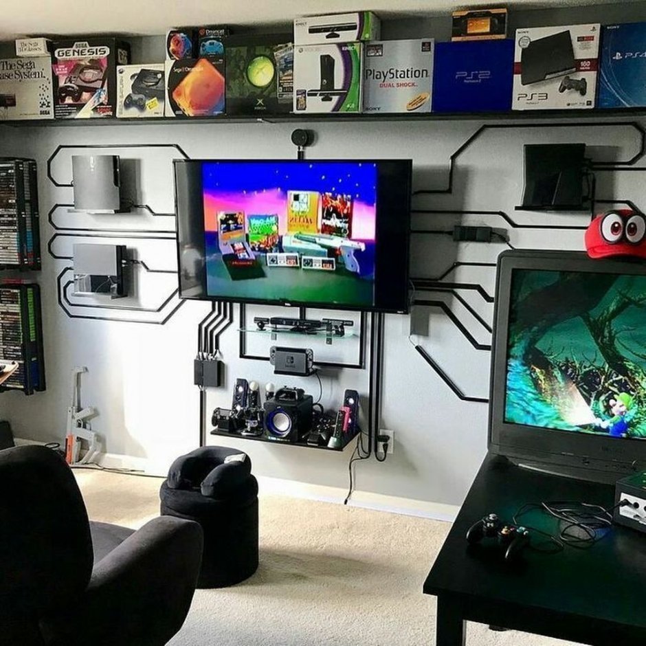 Игровая комната для компьютерных игр