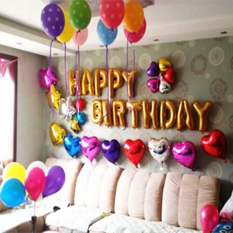 Украшение комнаты на день рождения ребенка (60 фото)