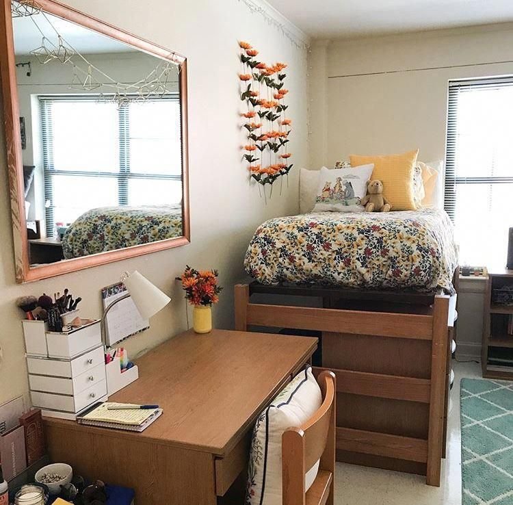Идеи для маленькой комнаты в общежитии
