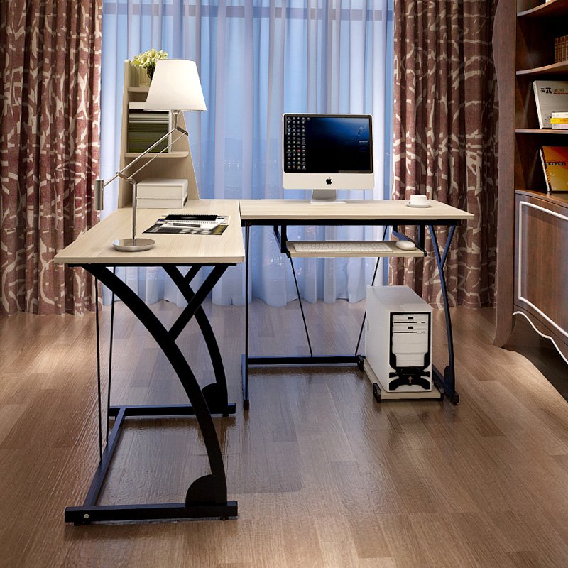 Компьютерный стол в интерьере гостиной (62 фото)