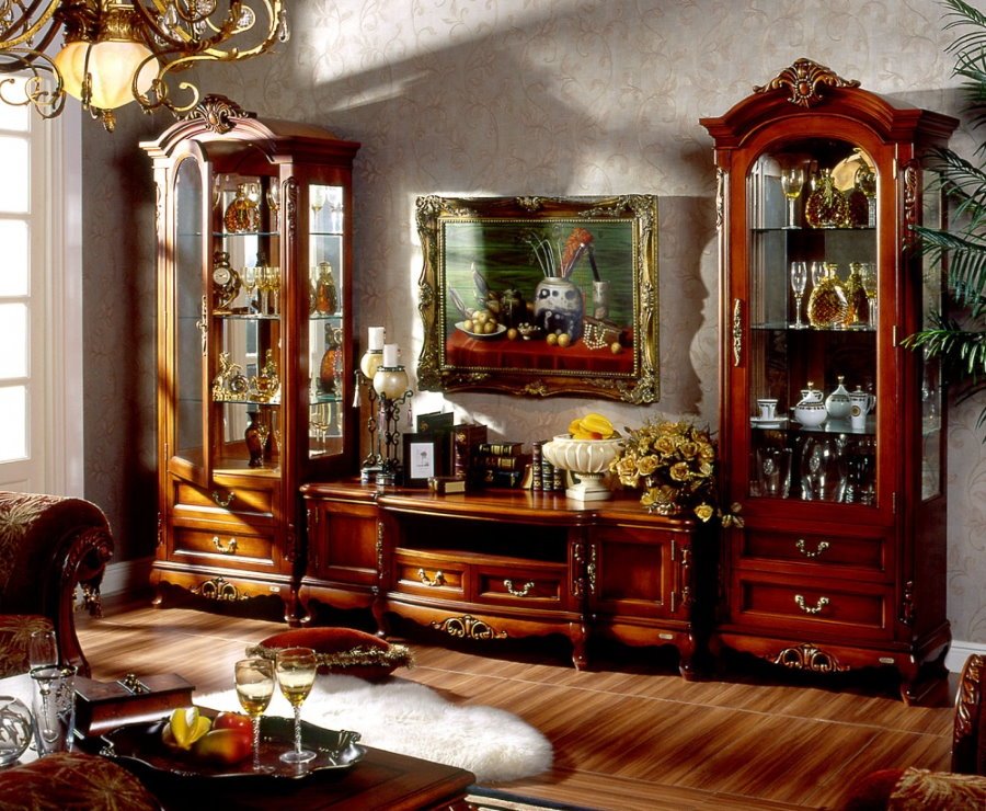 Мебель для гостиных классика