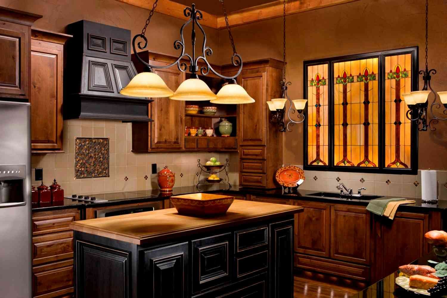 светильники на кухню в классическом стиле