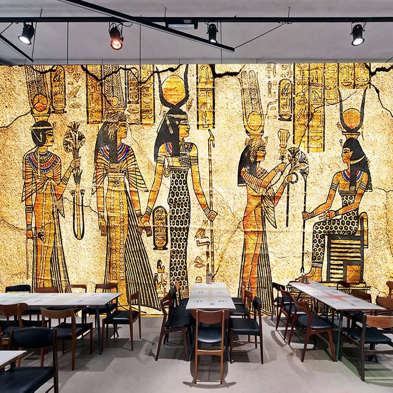 Древнеегипетский стиль в интерьере