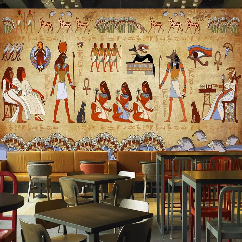 Роспись стен фреска Египет