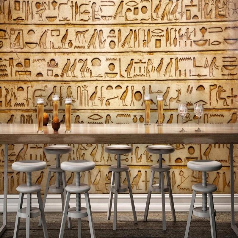 Гостиная в египетском стиле