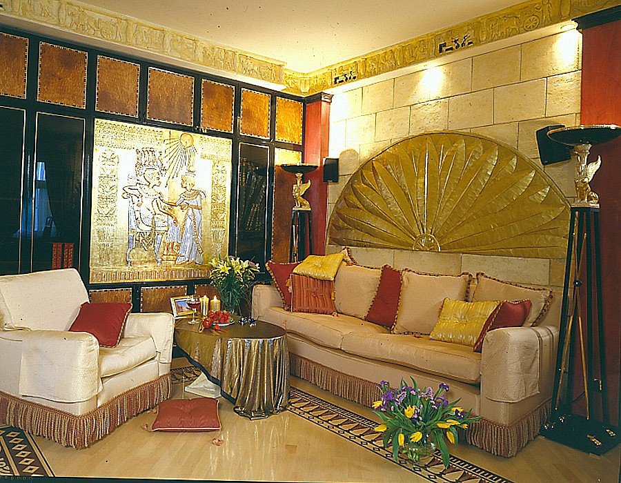 Спальня в египетском стиле (51 фото)