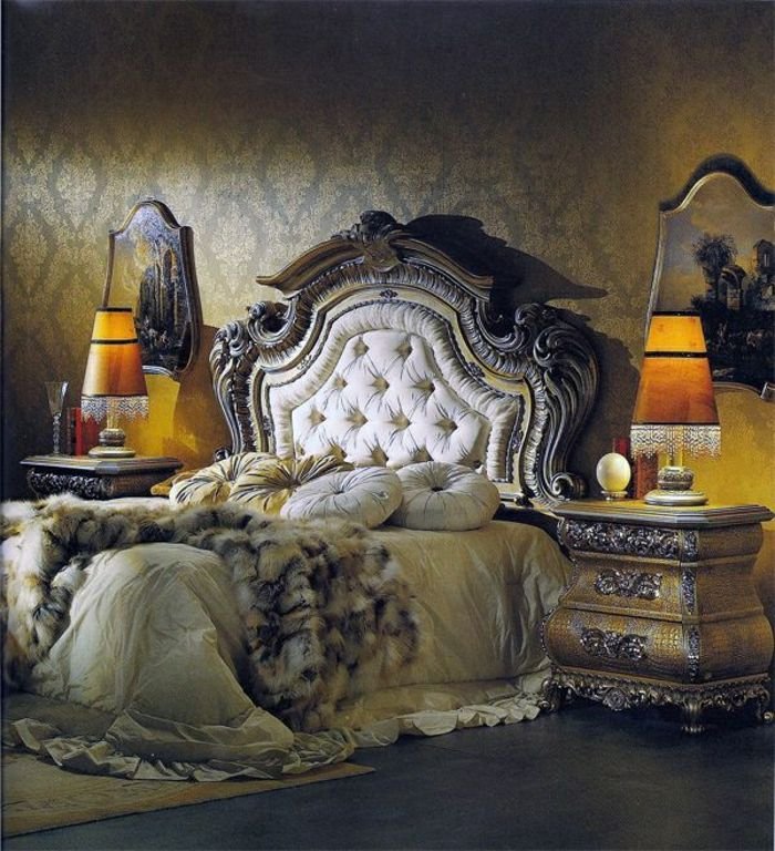 Cappelletti кровать латунь Versace
