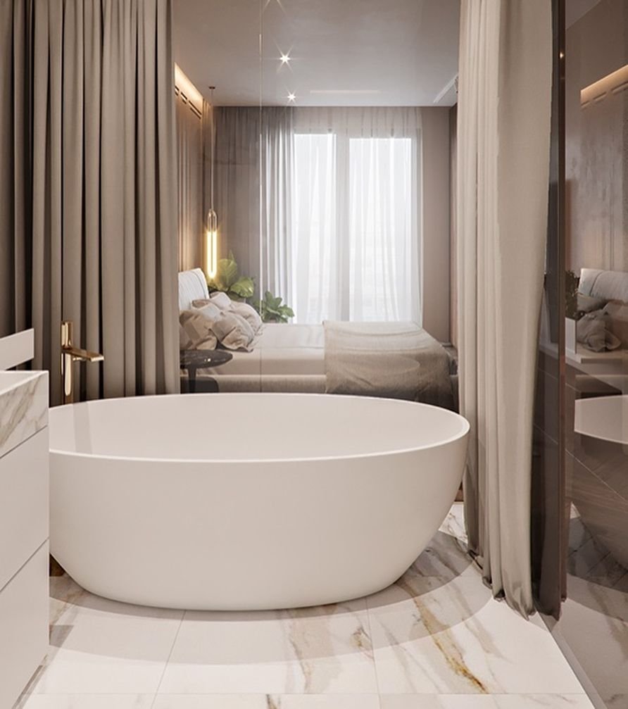 Роскошные Ванные комнаты в современном стиле