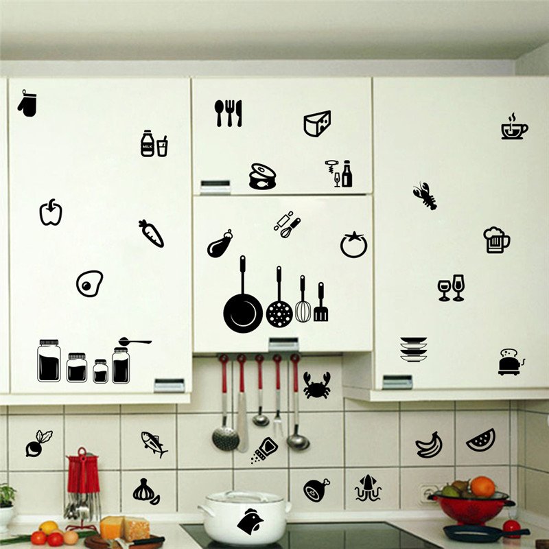 Декоративные наклейки на кухню