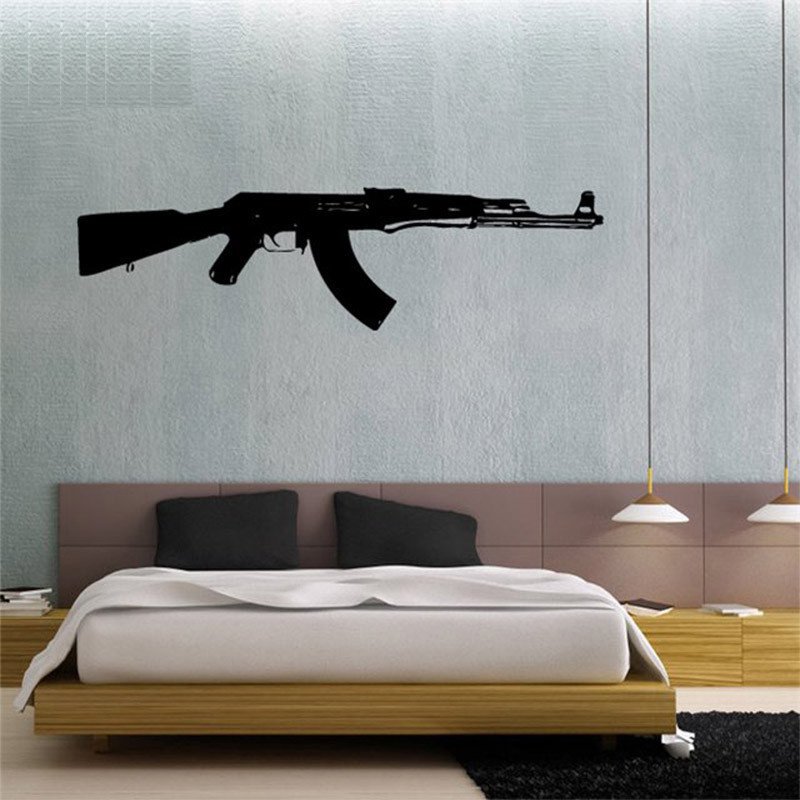 Ружье на стене