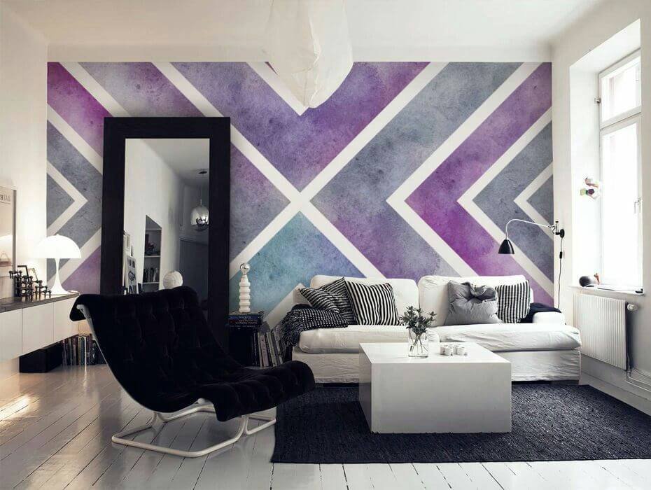 Дизайнерская окраска стен