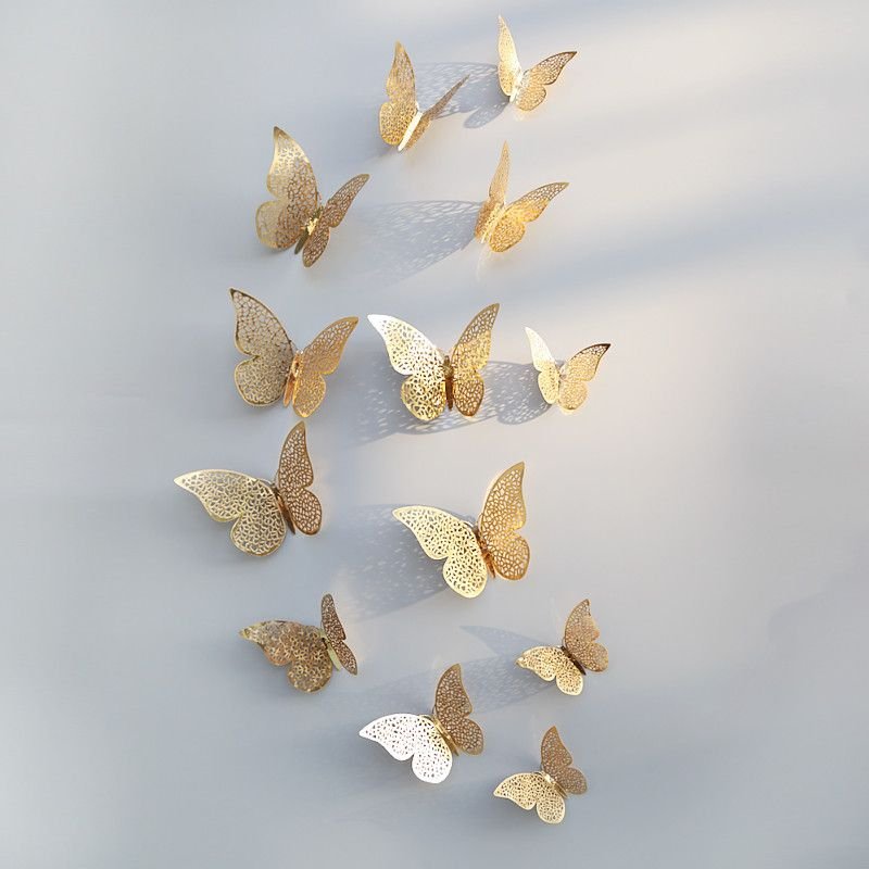 Декоративные бабочки на стену