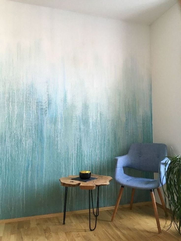 Дизайнерская краска для стен в квартире