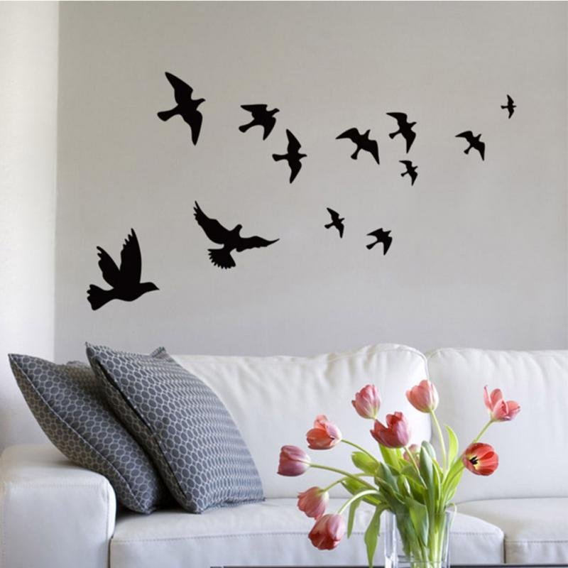 Панно из птиц на стену