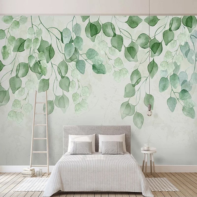 Листья на стене