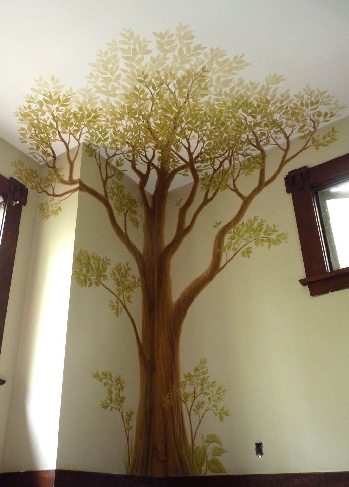 Дерево на стене своими руками