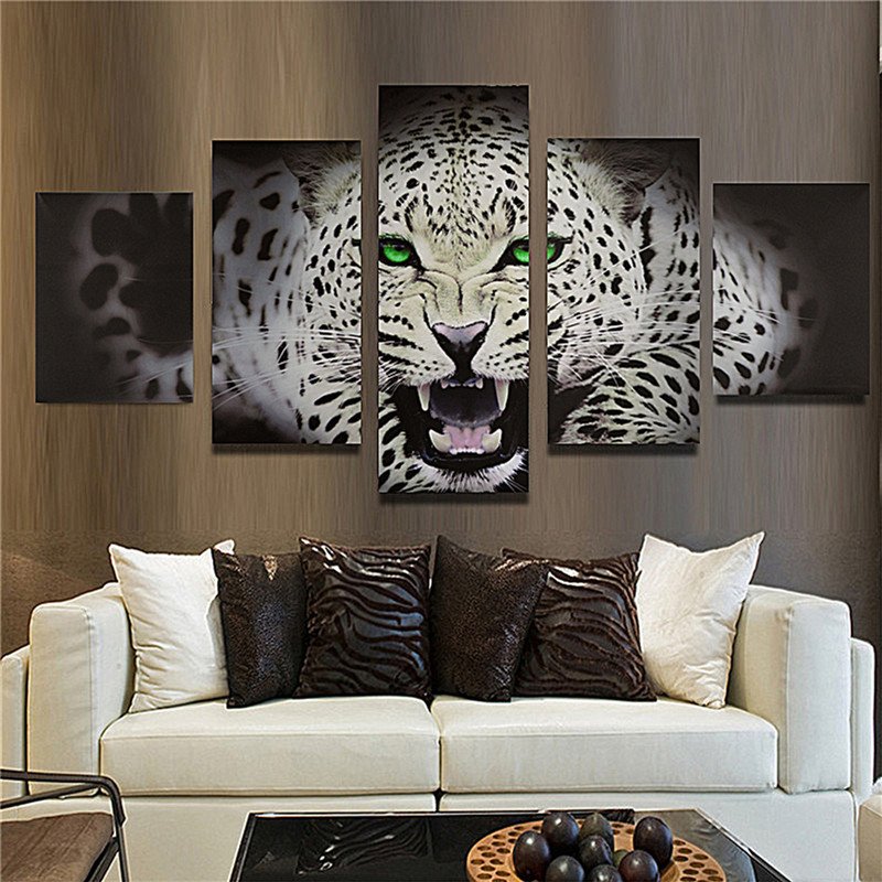 Фотообои на стену леопард
