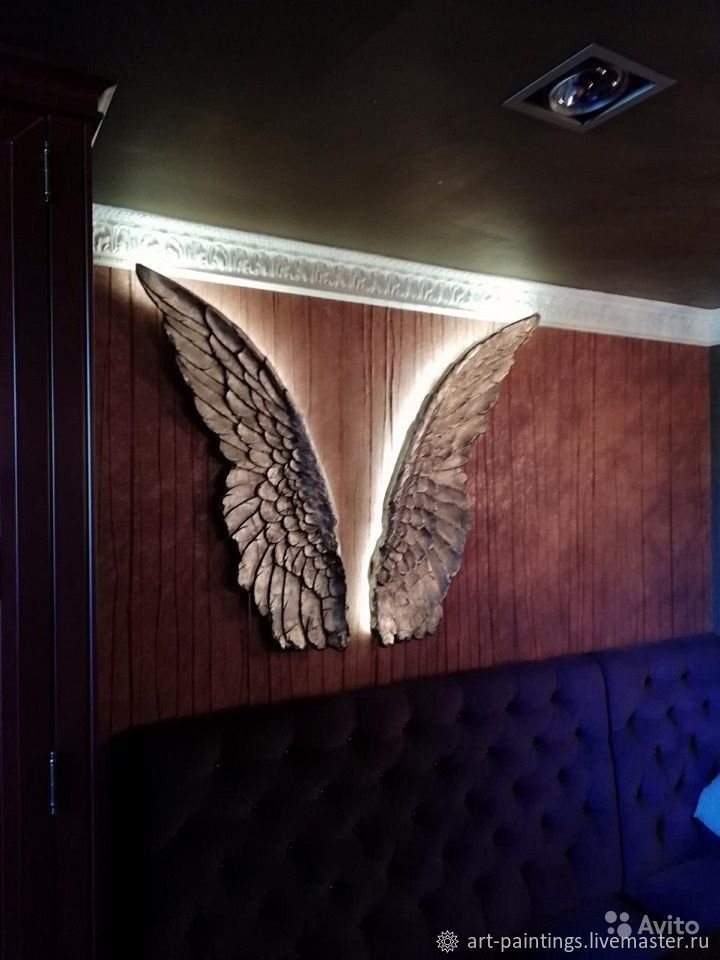 Крылья панно на стену