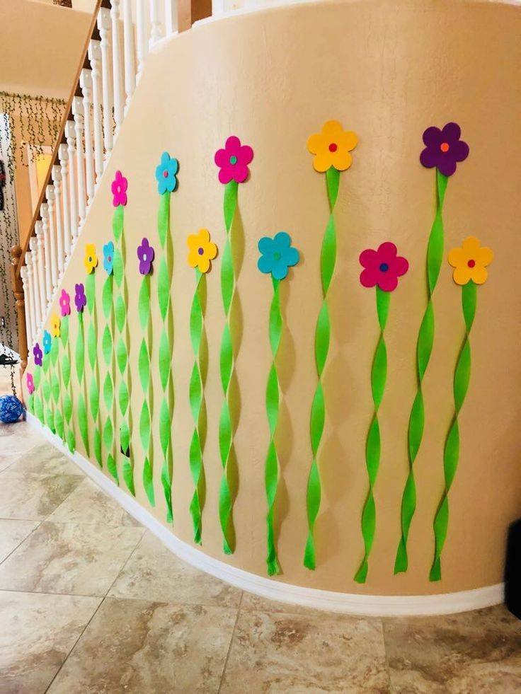 Декор стен в детском саду (69 фото)