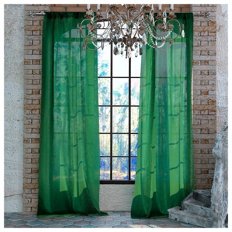 Brilliant Green Malachite шторы