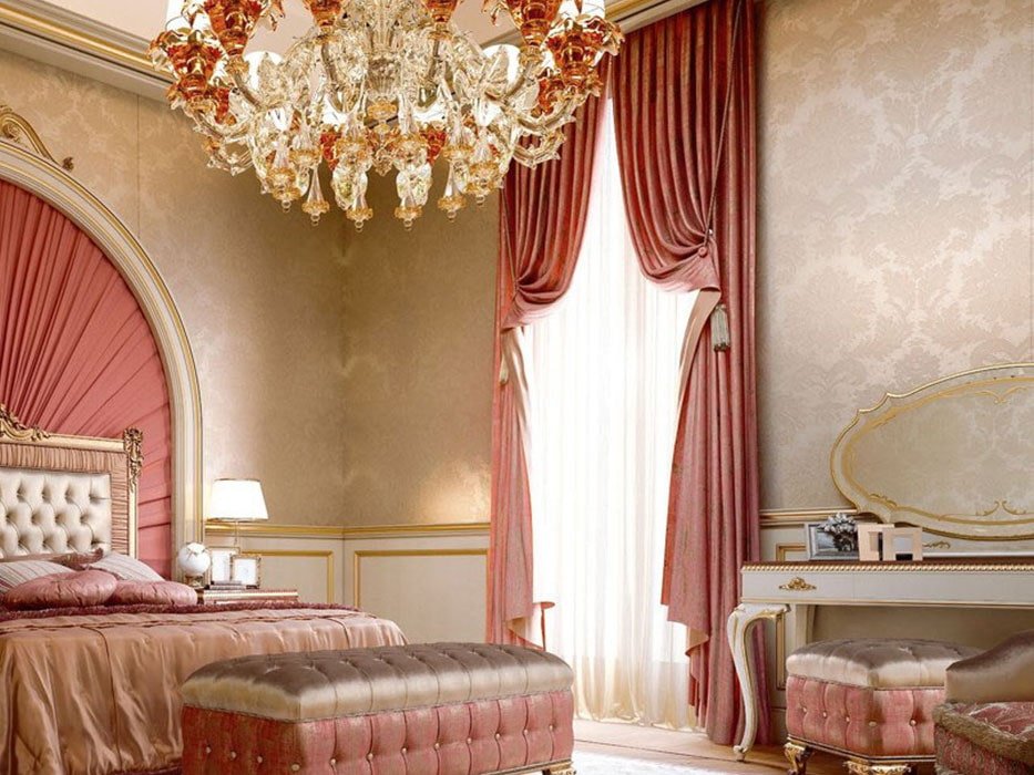 Итальянские спальни классика в интерьере