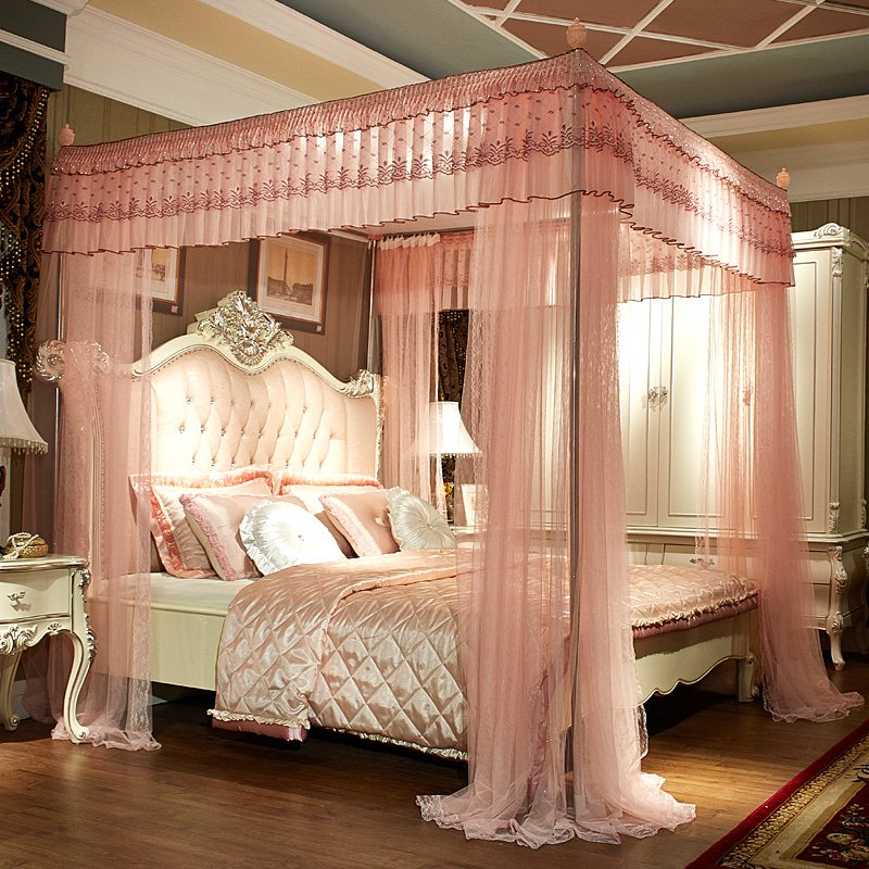 Кровать принцессы для девочки с балдахином