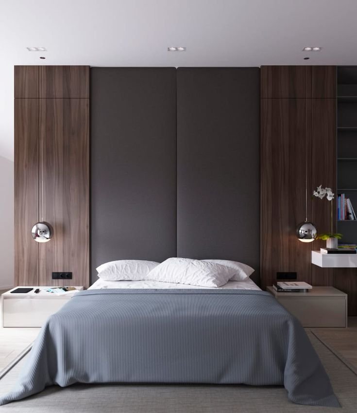 Спальня в минималистическом стиле