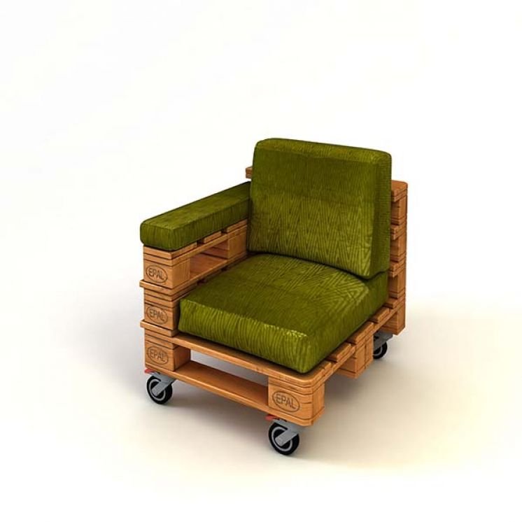 Бескаркасное кресло с подушкой Soft Lounge