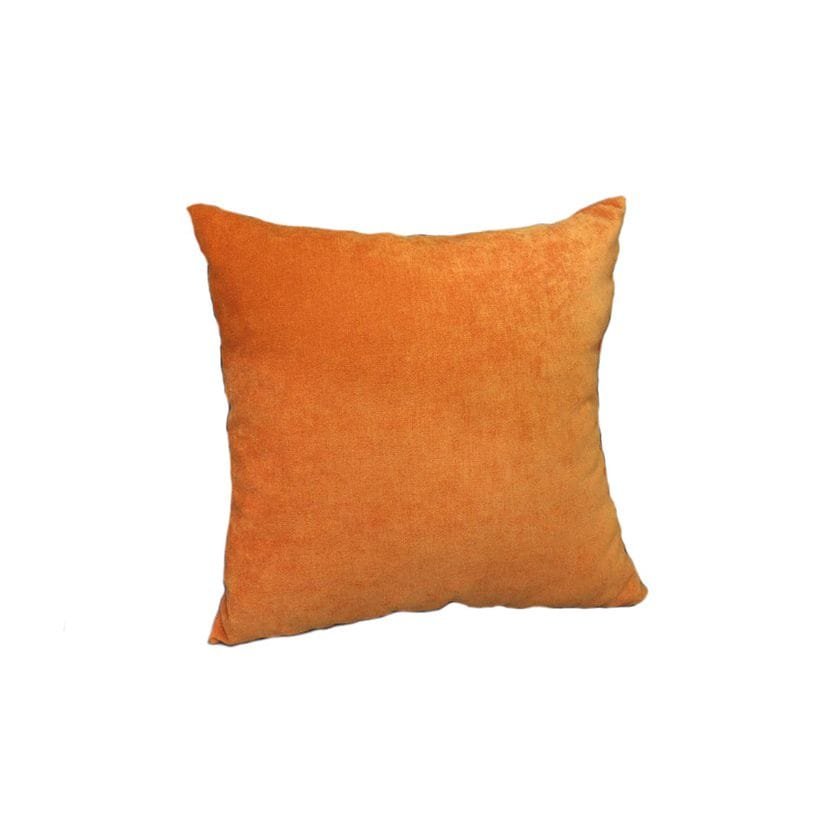 Подушка оранжевая декоративная
