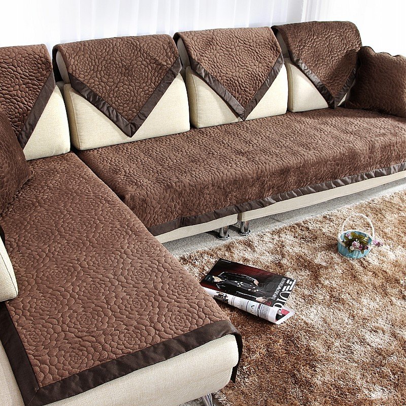 Стильные накидки на диван (60 фото)