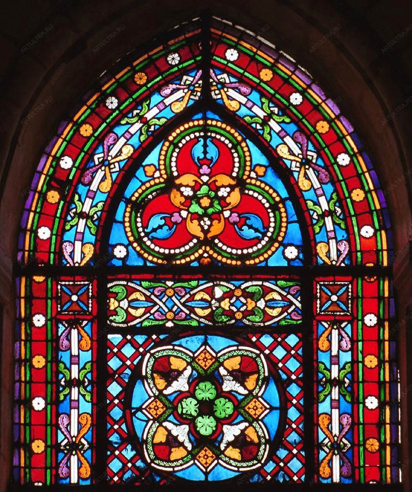 Готическая мозаика в соборах