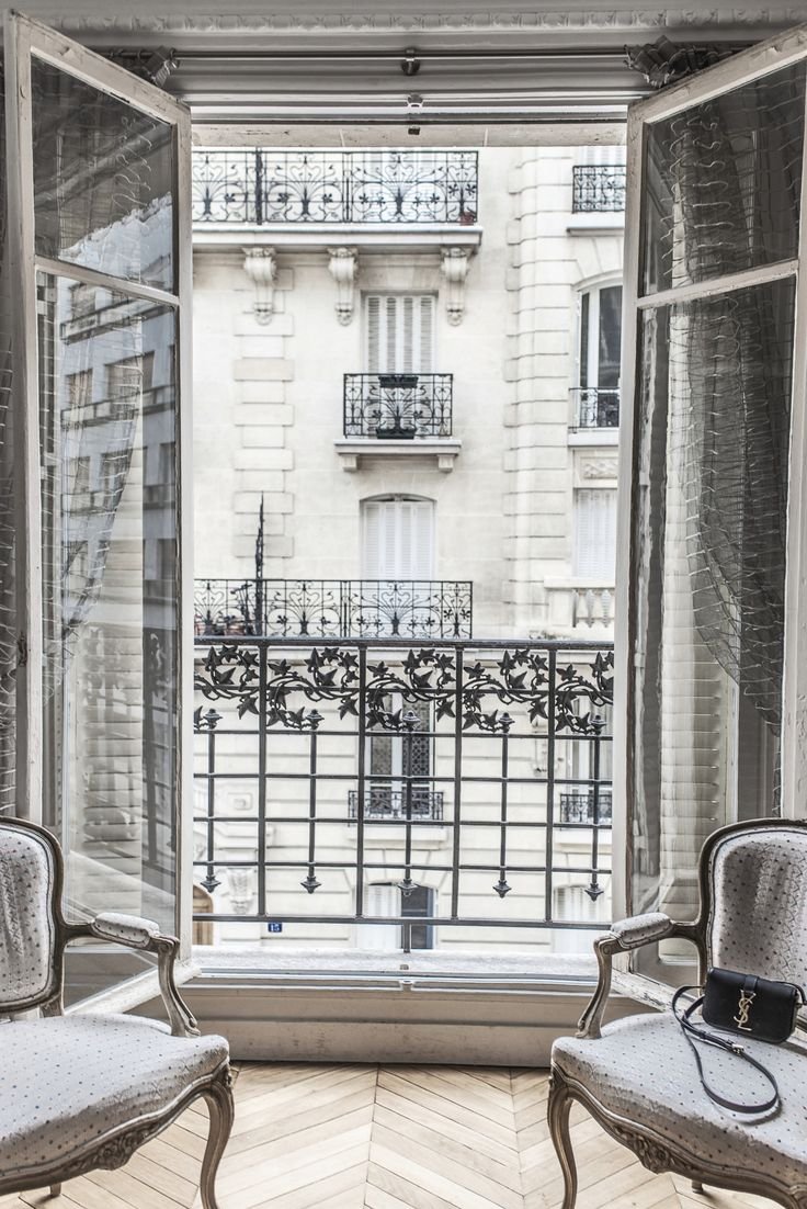 Французские окна на балкон