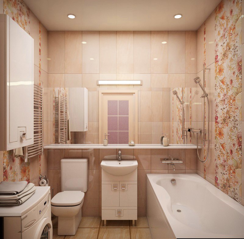Дизайн ванна с туалетом вместе фото