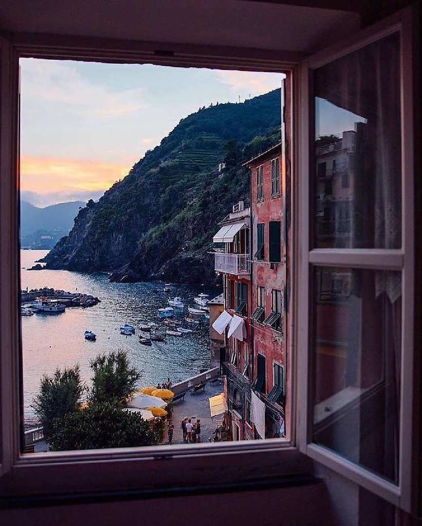 вид из окна италия