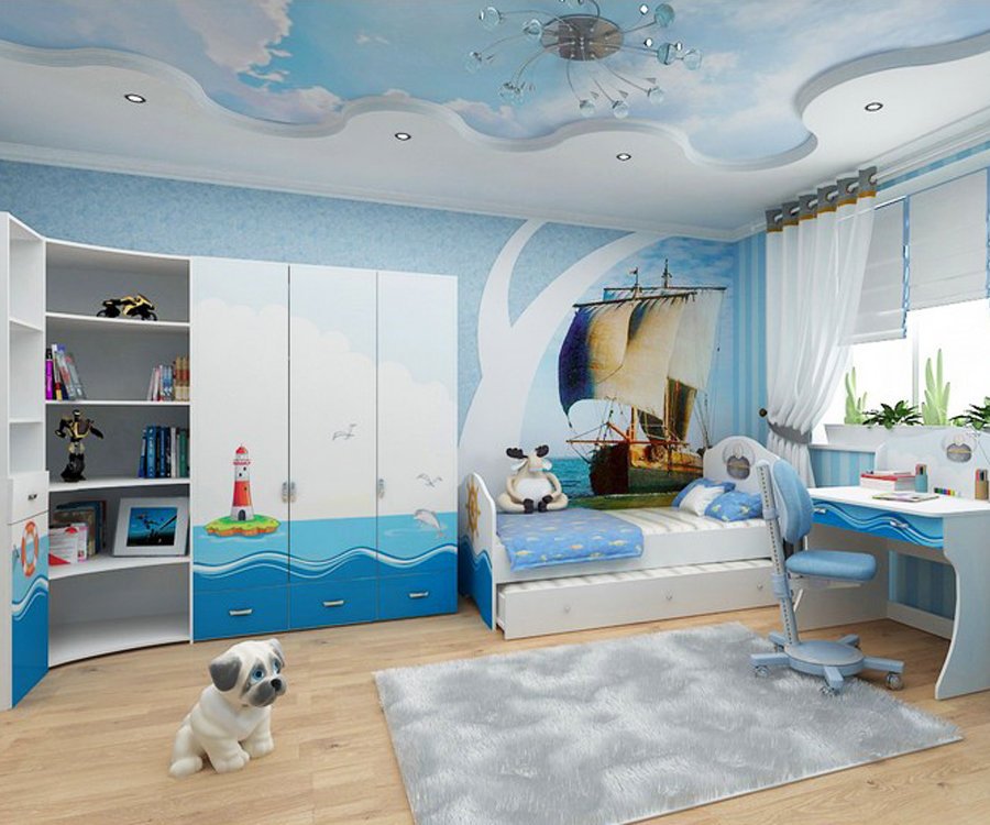 Красивые детские комнаты (83 фото)